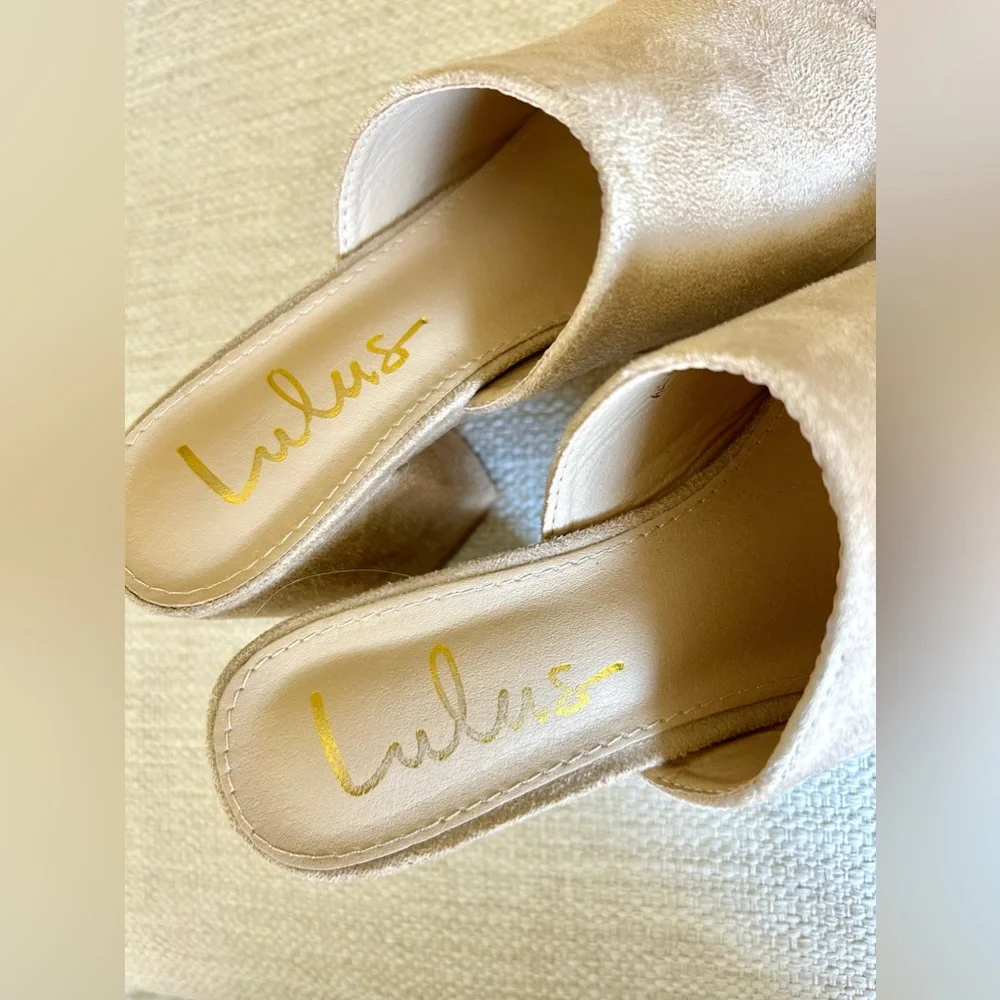 lulus platform mules - Picture 6 of 8